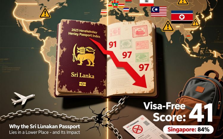 Why the Sri Lankan Passport Lies in a Lower Place – and Its Impact