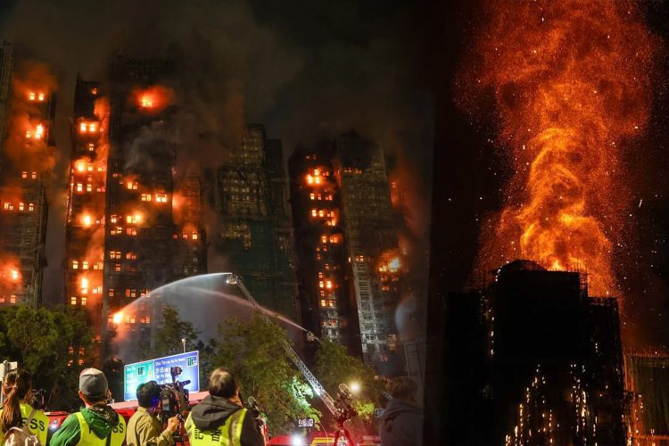 BREAKING: Hong Kong Fire Death Toll Climbs to 36; Hundreds Remains Missing
