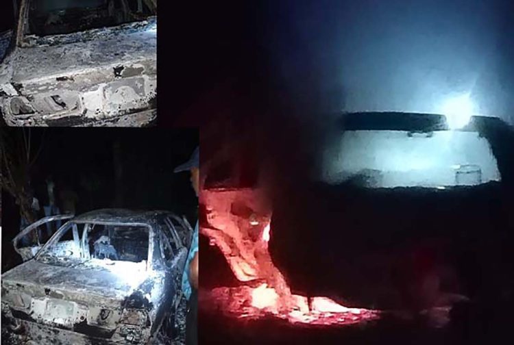 fire- car