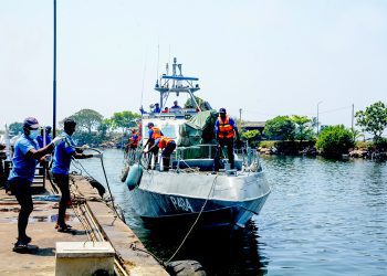 ඉරාන නෞකාවේ ගලවා ගැනීම් මෙහෙයුම් අතර...