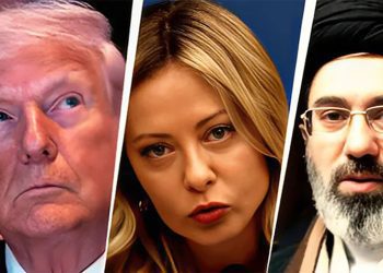 donald-trump--giorgia-meloni--mojtaba-khamenei-